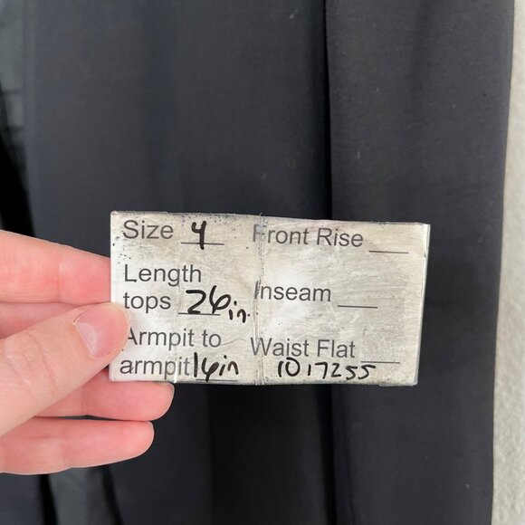 Theory Womens Black Idra Pryor Open Front Business Blazer Jacket Size 4 - Picture 6 of 10